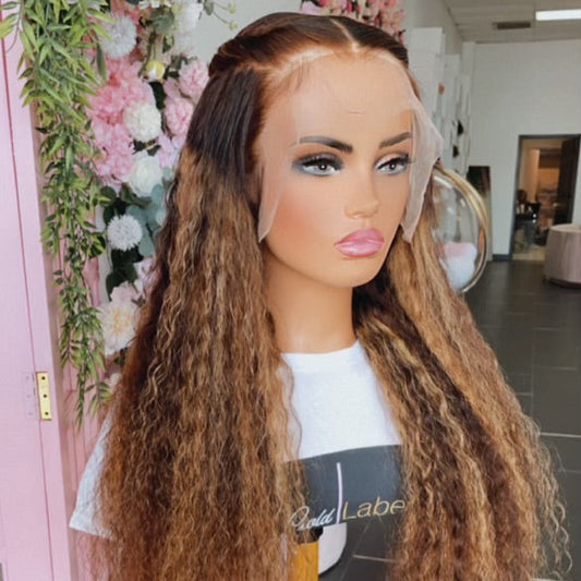 Eve (Honey blonde deep wave)